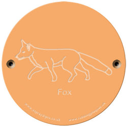 Rainbow Rubbing 'Fox'