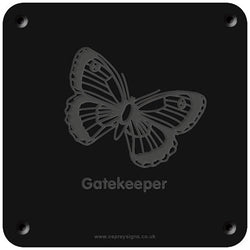 'Gatekeeper' rubbing plaque