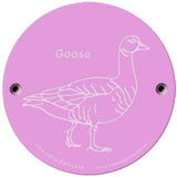 Rainbow Rubbing 'Goose'