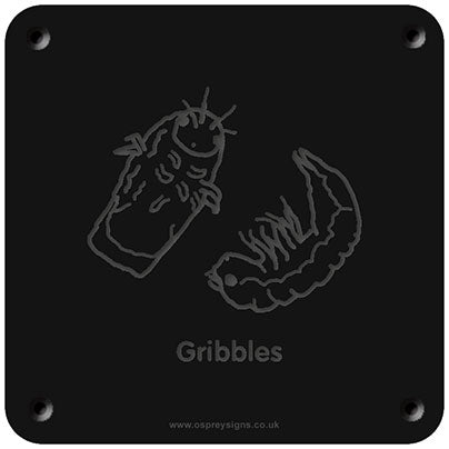 'Gribbles' rubbing plaque