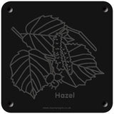 'Hazel' rubbing plaque