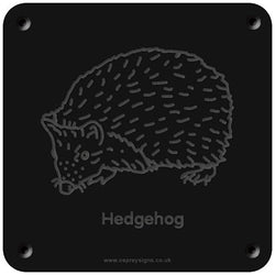 'Hedgehog' rubbing plaque
