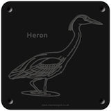 'Heron' rubbing plaque