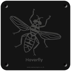 'Hoverfly' rubbing plaque
