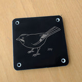 'Jay' rubbing plaque