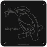 'Kingfisher' rubbing plaque