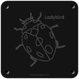 'Ladybird' rubbing plaque