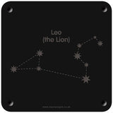 'Leo' rubbing plaque