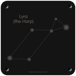 'Lyra' rubbing plaque