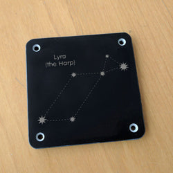 'Lyra' rubbing plaque