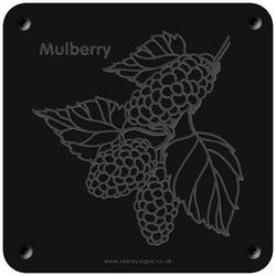 'Mulberry' rubbing plaque