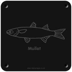 'Mullet' rubbing plaque