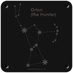 'Orion' rubbing plaque