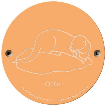 Rainbow Rubbing 'Otter'