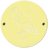 Rainbow Rubbing 'Owl'