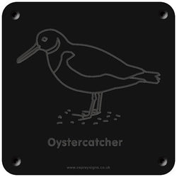 'Oystercatcher' rubbing plaque