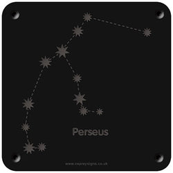 'Perseus' rubbing plaque