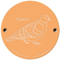Rainbow Rubbing 'Pigeon'