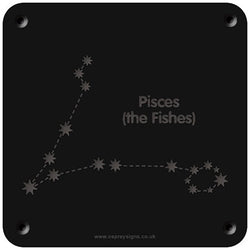 'Pisces' rubbing plaque