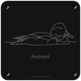 'Pochard' rubbing plaque