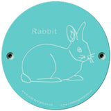 Rainbow Rubbing 'Rabbit'