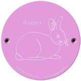 Rainbow Rubbing 'Rabbit'