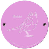 Rainbow Rubbing 'Robin'