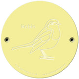 Rainbow Rubbing 'Robin'