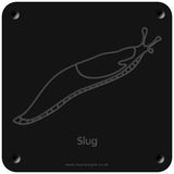 'Slug' rubbing plaque