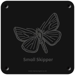 'Small skipper' rubbing plaque