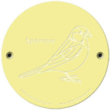 Rainbow Rubbing 'Sparrow'
