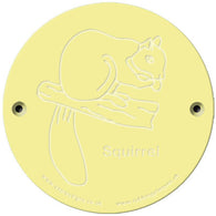 Rainbow Rubbing 'Squirrel'