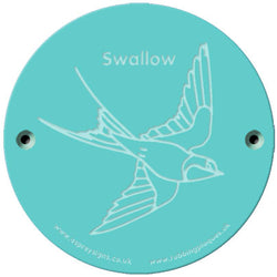 Rainbow Rubbing 'Swallow'