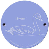 Rainbow Rubbing 'Swan'