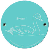Rainbow Rubbing 'Swan'