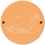 Rainbow Rubbing 'Swan'