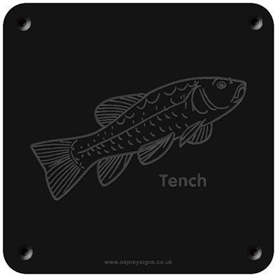 'Tench' rubbing plaque