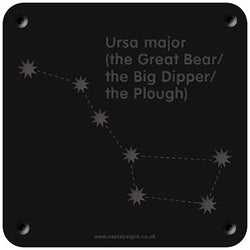 'Ursa major' rubbing plaque