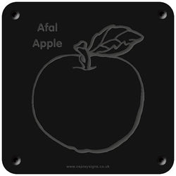 Welsh 'Apple' rubbing plaque