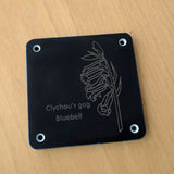 Welsh 'Bluebell' rubbing plaque