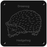 Welsh 'Hedgehog' rubbing plaque
