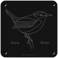 Welsh 'Wren' rubbing plaque