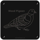 'Wood pigeon' rubbing plaque