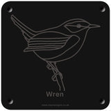 'Wren' rubbing plaque