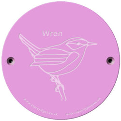 Rainbow Rubbing 'Wren'
