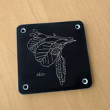 'Alder' rubbing plaque