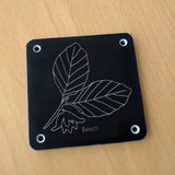 'Beech' rubbing plaque