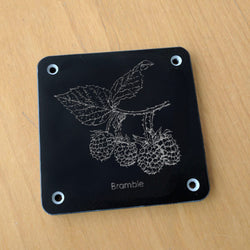 'Bramble' rubbing plaque