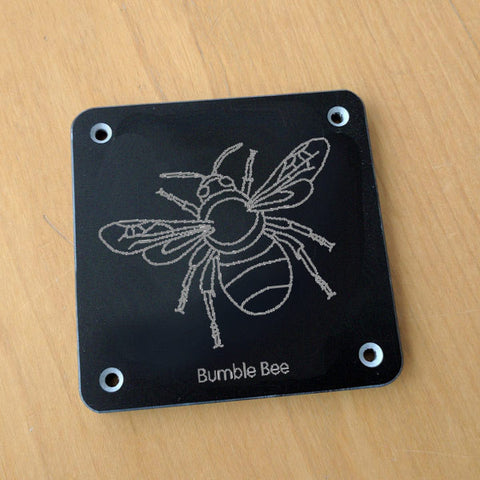 'Bumble bee' rubbing plaque