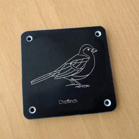 'Chaffinch' rubbing plaque
